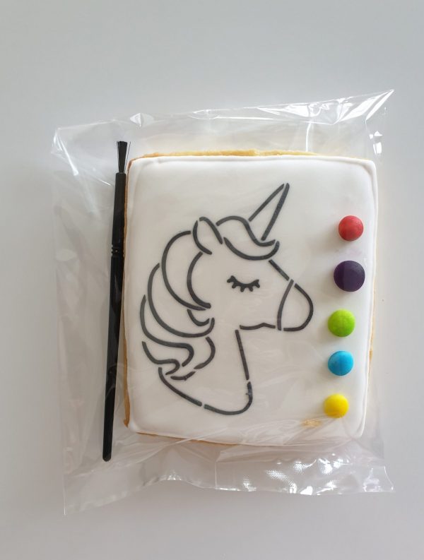 Unicorn Paint-Your-Own Cookie - KAI Cookie Artistry