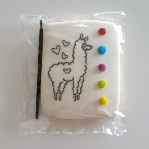 Llama – Paint Your Own Cookie – 6 sets