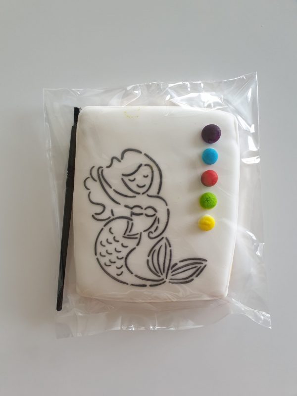 Mermaid Paint-Your-Own Cookie - KAI Cookie Artistry