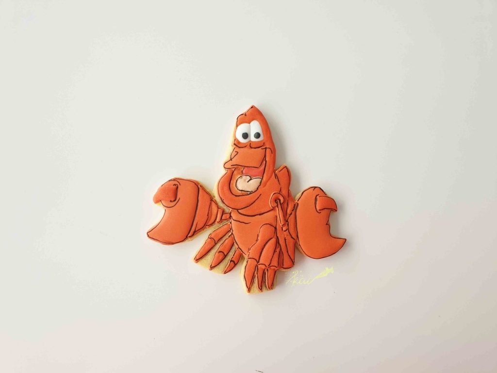 The Little Mermaid - Sebastian Cookie