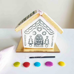 Build and Paint-Your-Own Sugar Cookie House